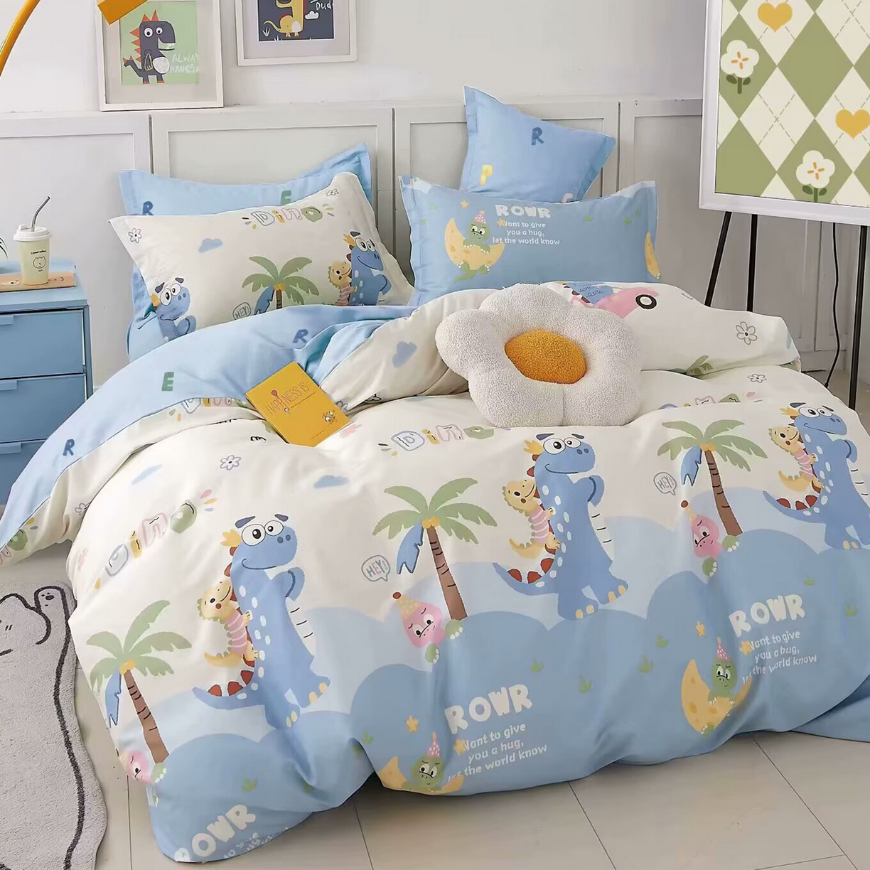 91家纺网 家纺一手货源 找家纺 （总）未来家居 2025新款三件套UML13370