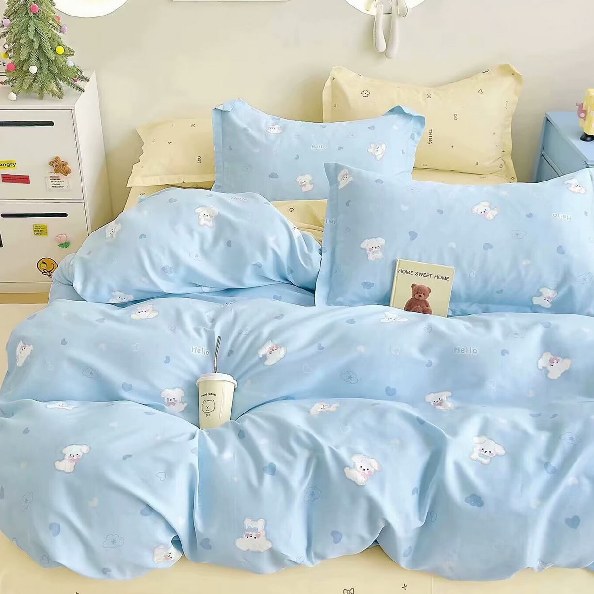 91家纺网 家纺一手货源 找家纺 （总）未来家居 2025新款三件套UML13370