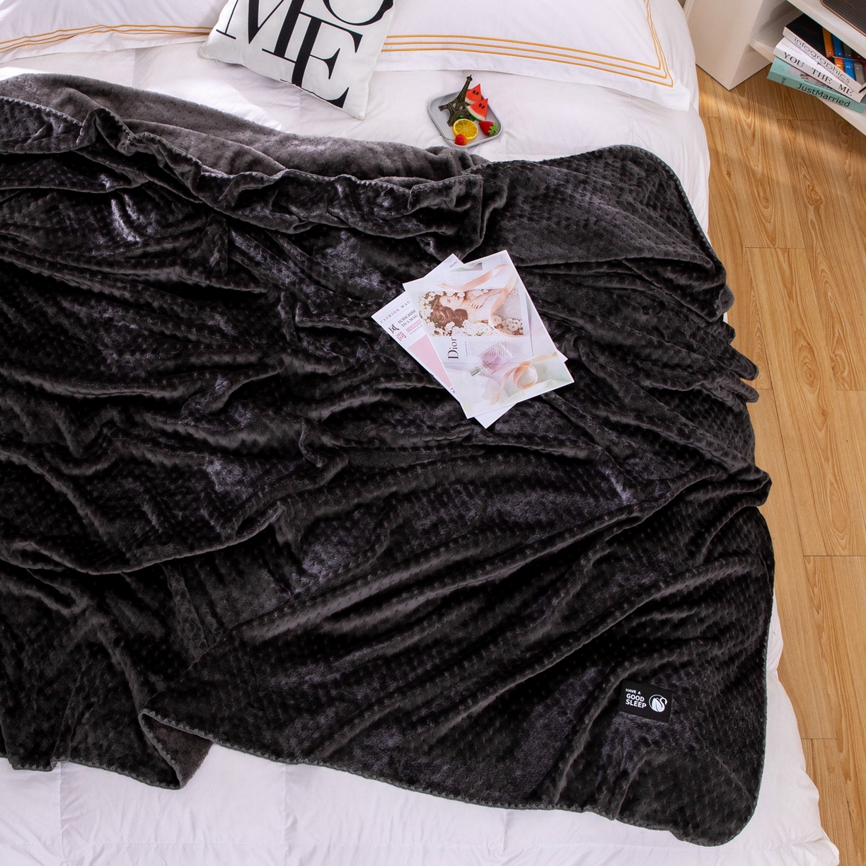 91家纺网 家纺一手货源 找家纺 （总）来菲毛毯 2025新款AB纱贝贝绒毛毯盖毯柔软亲肤办公室午睡车载毯卧室盖毯