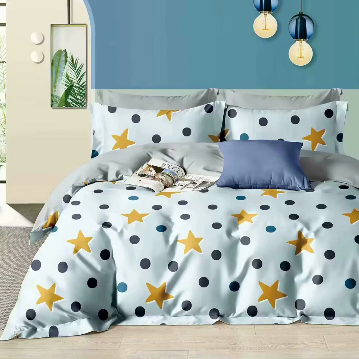 91家纺网 家纺一手货源 找家纺 （总）未来家居 2025新款三件套UML13370