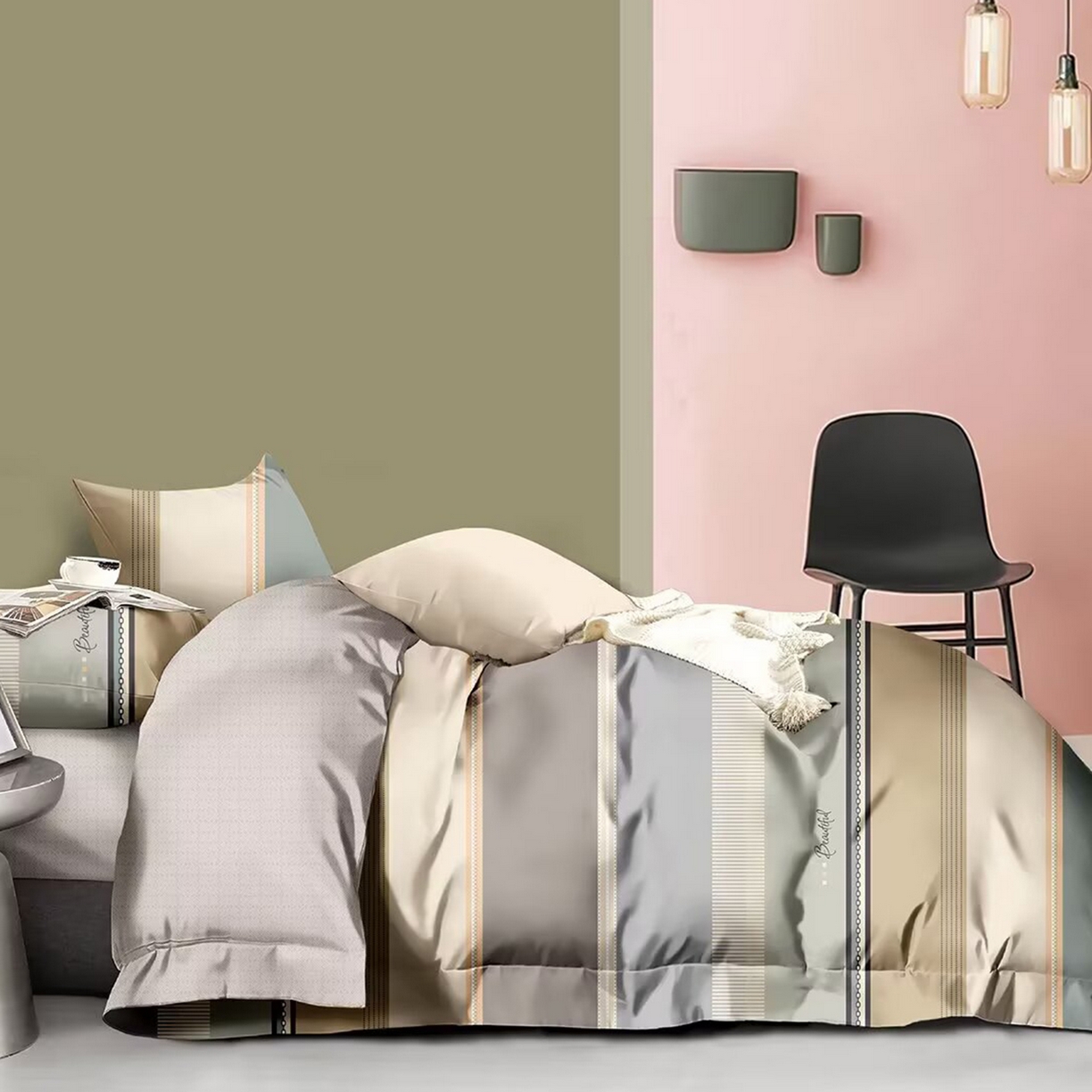 91家纺网 家纺一手货源 找家纺 （总）未来家居 2025新款三件套UML13370