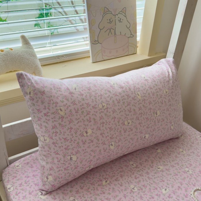 91家纺网 家纺一手货源 找家纺 金丝鸟家纺 2025新款全棉纯棉斜纹床笠单品床笠单件单床笠-学生床 摩伊