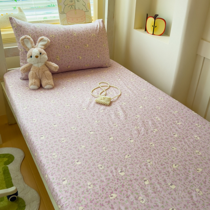 91家纺网 家纺一手货源 找家纺 金丝鸟家纺 2025新款全棉纯棉斜纹床笠单品床笠单件单床笠-学生床 摩伊