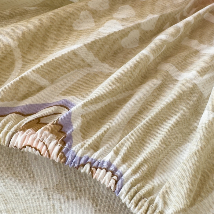 91家纺网 家纺一手货源 找家纺 金丝鸟家纺 2025新款全棉纯棉斜纹床笠单品床笠单件单床笠-学生床 拉布兔兔