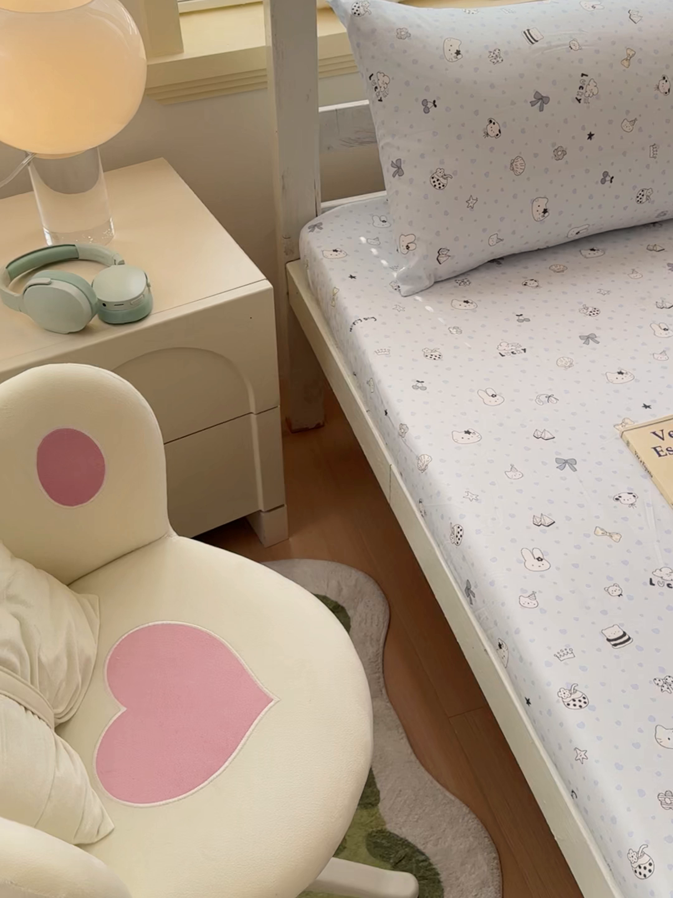 91家纺网 家纺一手货源 找家纺 金丝鸟家纺 2025新款全棉纯棉斜纹床笠单品床笠单件单床笠-学生床 路灯影院