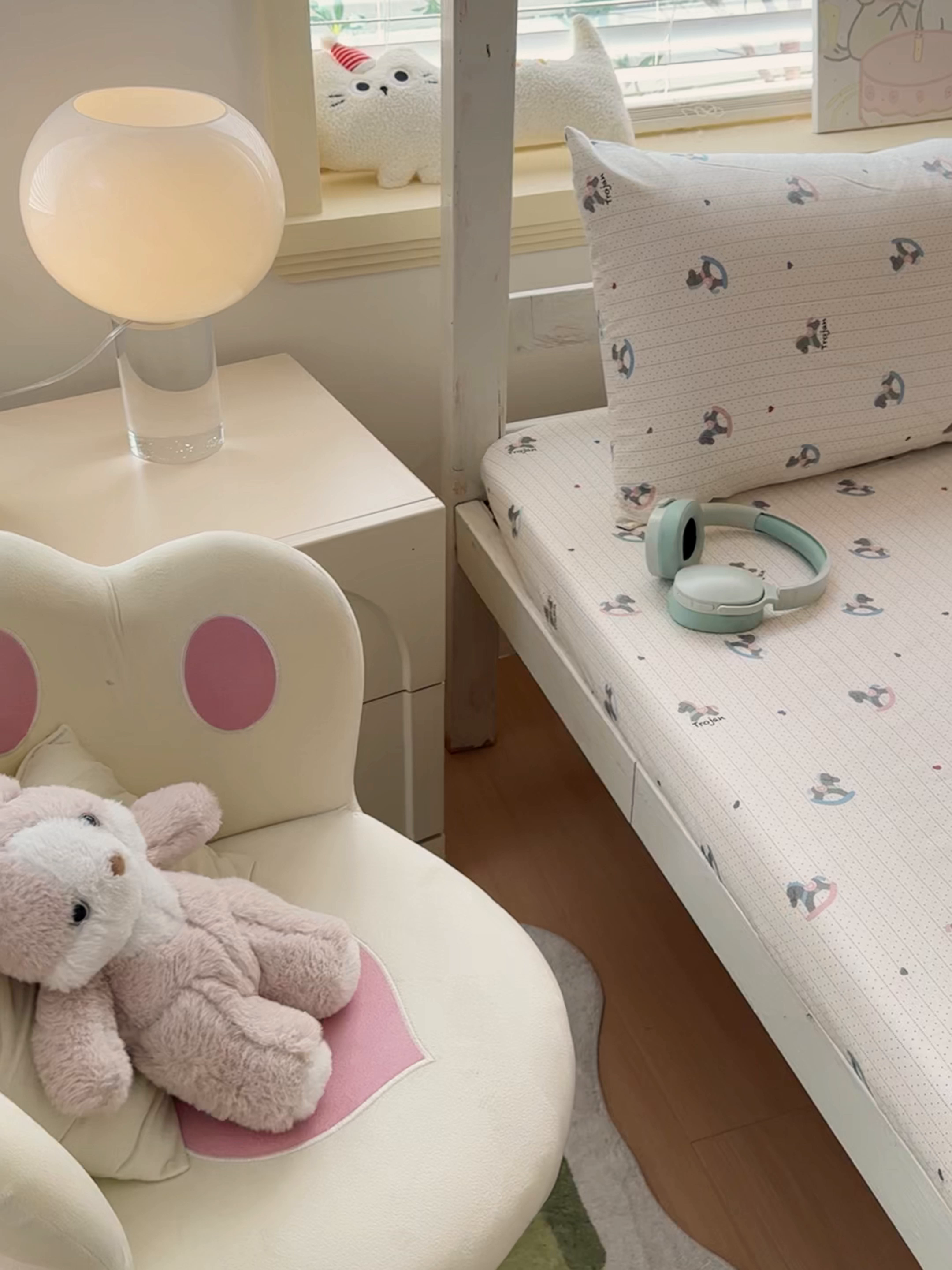 91家纺网 家纺一手货源 找家纺 金丝鸟家纺 2025新款全棉纯棉斜纹床笠单品床笠单件单床笠-学生床 快乐小马