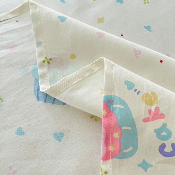 91家纺网 家纺一手货源 找家纺 金丝鸟家纺 2025新款全棉纯棉斜纹床单单品床单单件单床单-大床图 茶杯蛋糕