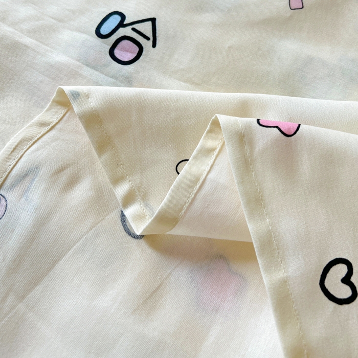 91家纺网 家纺一手货源 找家纺 金丝鸟家纺 2025新款全棉纯棉斜纹床单单品床单单件单床单-大床图 甜汪云趣