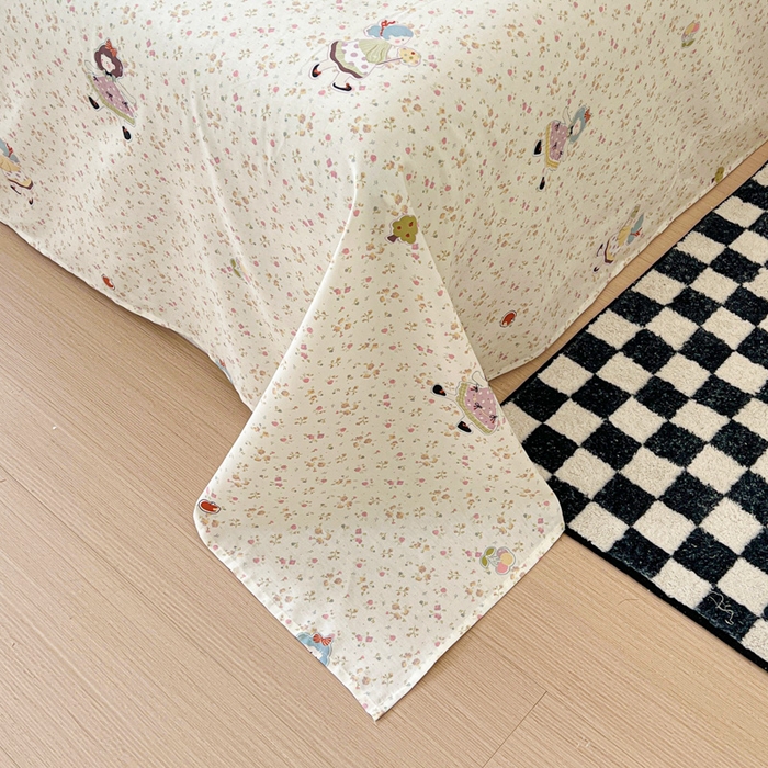 91家纺网 家纺一手货源 找家纺 金丝鸟家纺 2025新款全棉纯棉斜纹床单单品床单单件单床单-大床图 星轨漫步