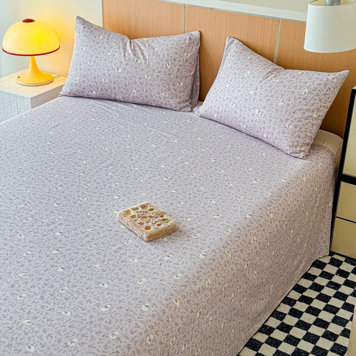 91家纺网 家纺一手货源 找家纺 金丝鸟家纺 2025新款全棉纯棉斜纹床单单品床单单件单床单-大床图 摩伊