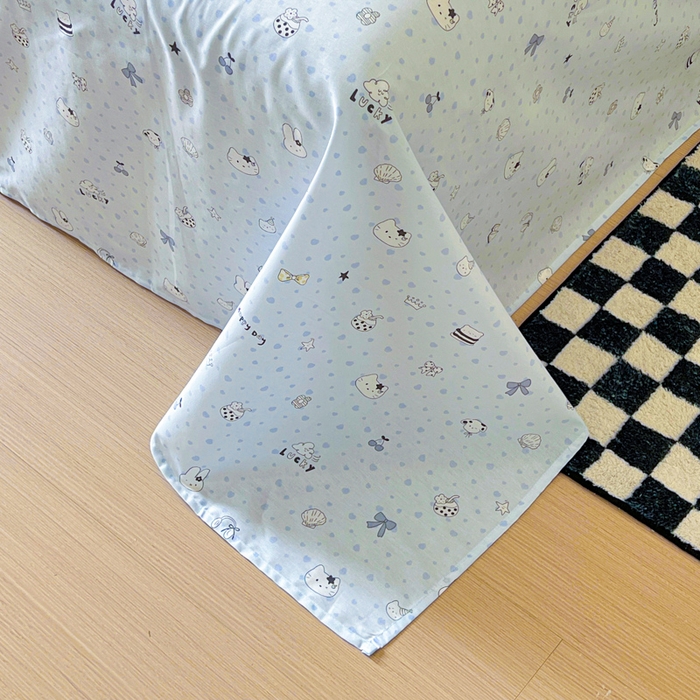 91家纺网 家纺一手货源 找家纺 金丝鸟家纺 2025新款全棉纯棉斜纹床单单品床单单件单床单-大床图 路灯影院