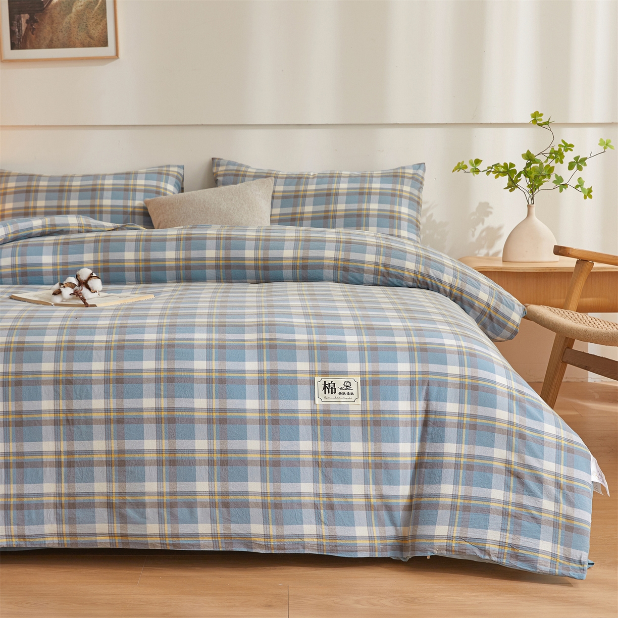 91家纺网 家纺一手货源 找家纺 （总）晓时候 2025新款A类水洗棉可拆洗新疆棉花被冬被春秋被夏被四季被子被芯