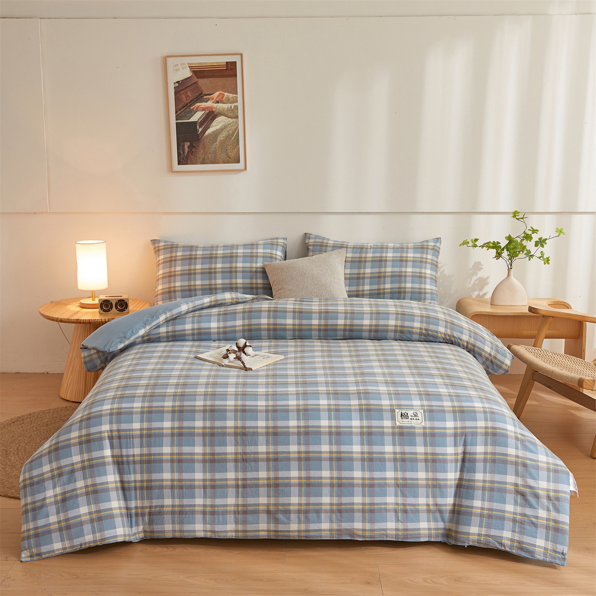 91家纺网 家纺一手货源 找家纺 （总）晓时候 2025新款A类水洗棉可拆洗新疆棉花被冬被春秋被夏被四季被子被芯