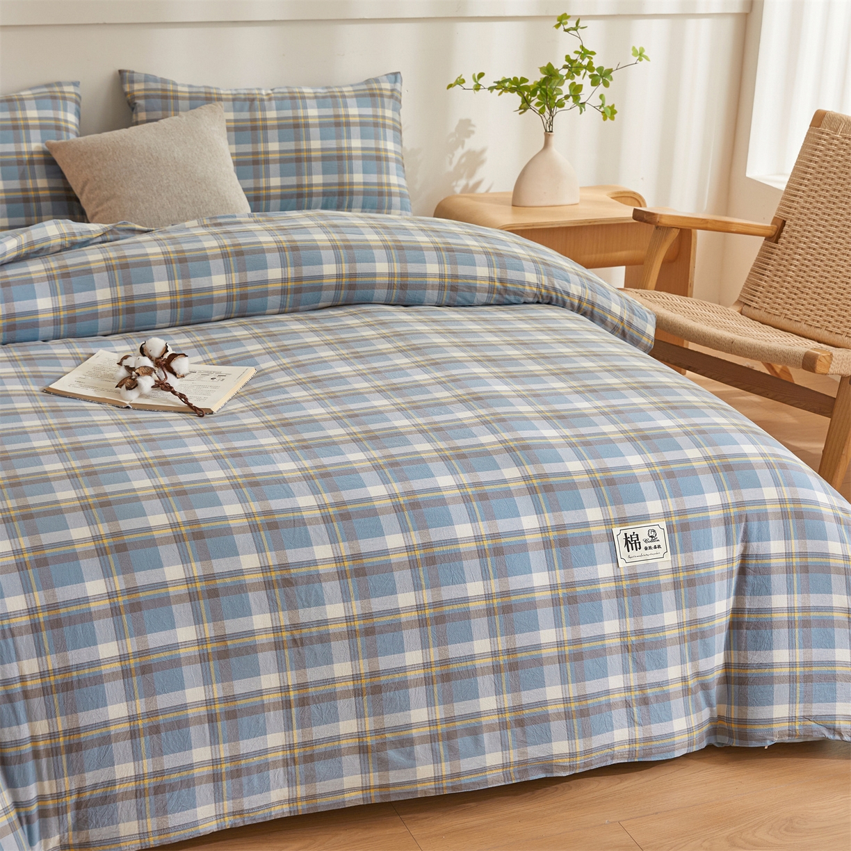 91家纺网 家纺一手货源 找家纺 （总）晓时候 2025新款A类水洗棉可拆洗新疆棉花被冬被春秋被夏被四季被子被芯