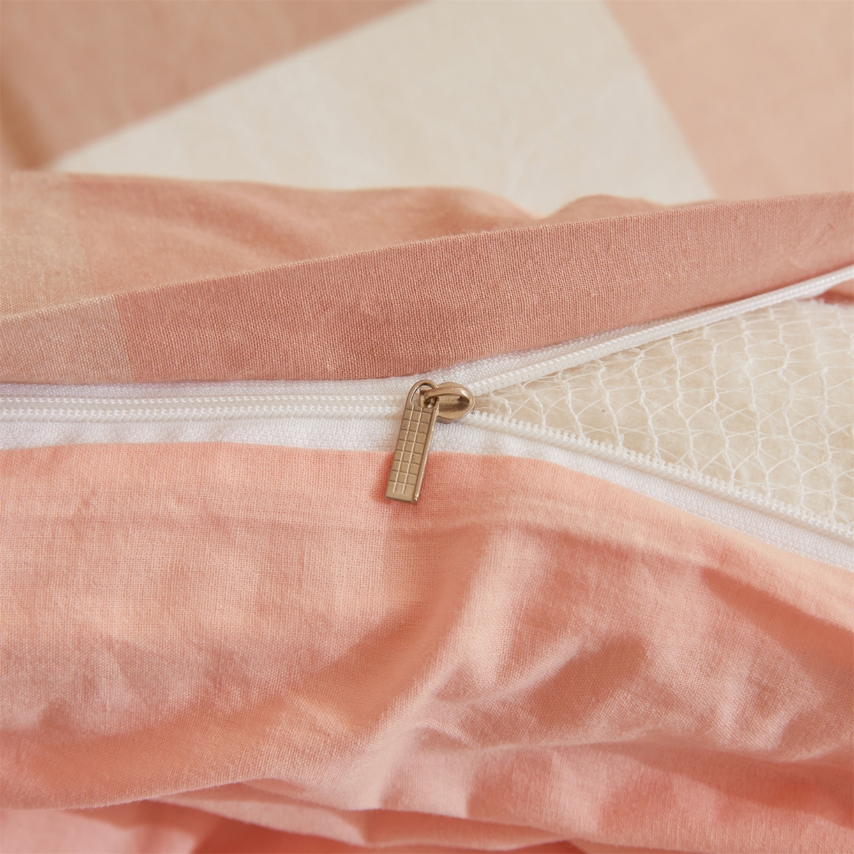 91家纺网 家纺一手货源 找家纺 晓时候 2025新款A类水洗棉可拆洗新疆棉花被冬被春秋被夏被四季被子被芯 粉大格