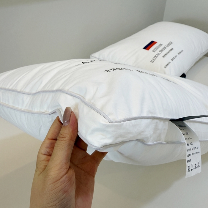 91家纺网 家纺一手货源 找家纺 （总）华盛羽绒被壳2025新款俄罗斯羽绒枕助眠酒店枕羽毛枕芯