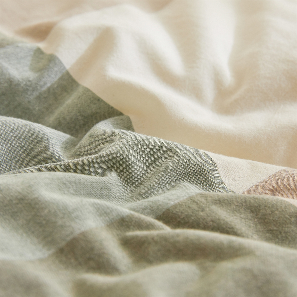 91家纺网 家纺一手货源 找家纺 晓时候 2025新款A类水洗棉可拆洗新疆棉花被冬被春秋被夏被四季被子被芯 绿大格