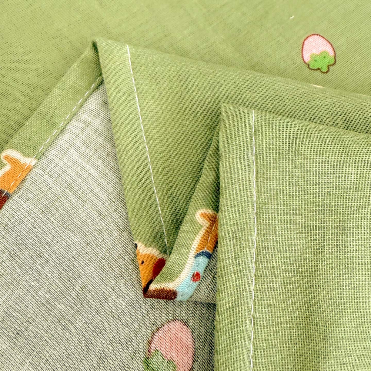 91家纺网 家纺一手货源 找家纺 沐辰 2025新款A类全棉纯棉双层纱单品床单床单单件单床单 衬衫狗狗