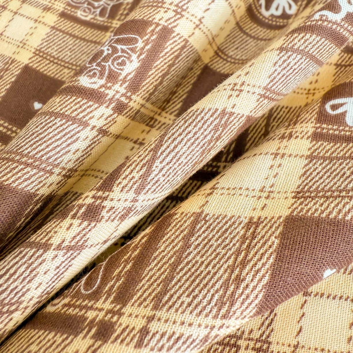 91家纺网 家纺一手货源 找家纺 沐辰 2025新款A类全棉纯棉双层纱单品床单床单单件单床单 好运蝴蝶结