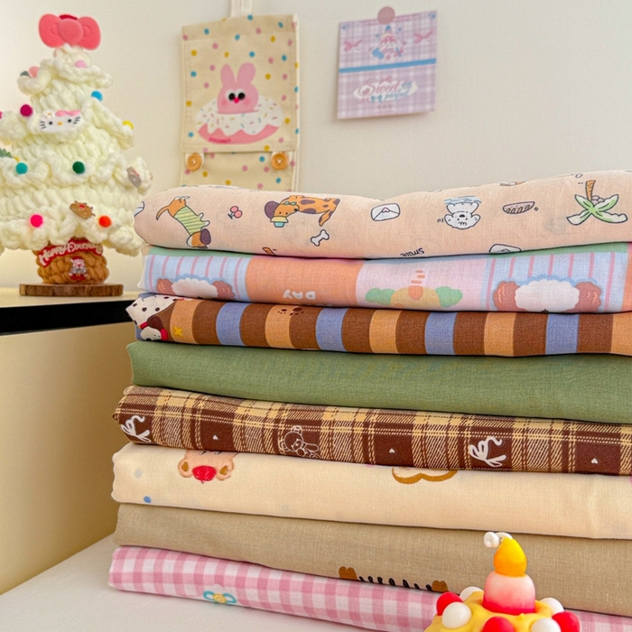 91家纺网 家纺一手货源 找家纺 沐辰 2025新款A类全棉纯棉双层纱单品床笠床笠单件单床笠 组合图仅供展示