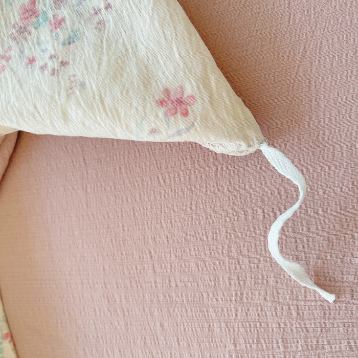 91家纺网 家纺一手货源 找家纺 2025新款双层纱可拆洗棉花被 春风十里