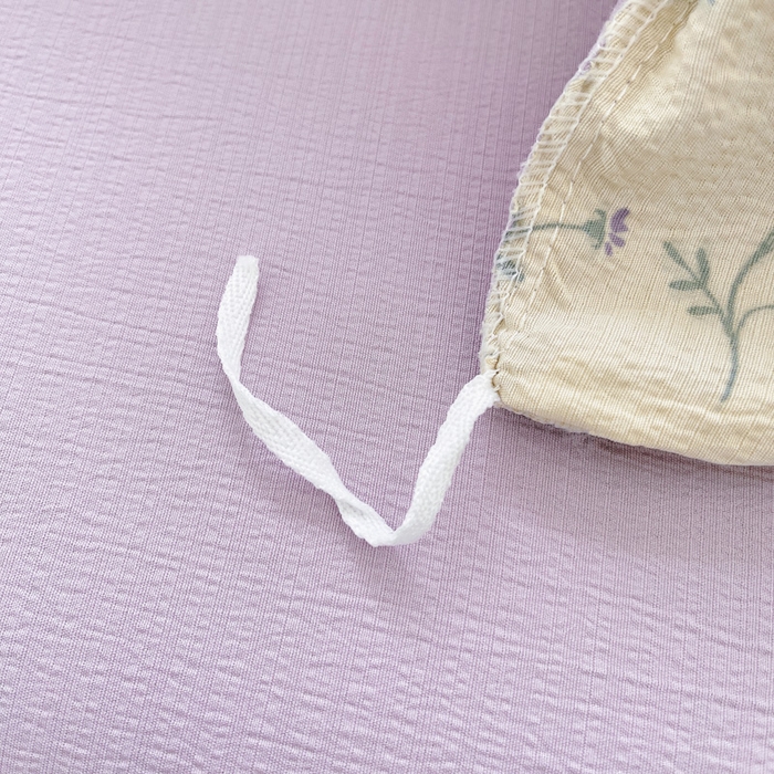 91家纺网 家纺一手货源 找家纺 2025新款双层纱可拆洗棉花被 花田兔