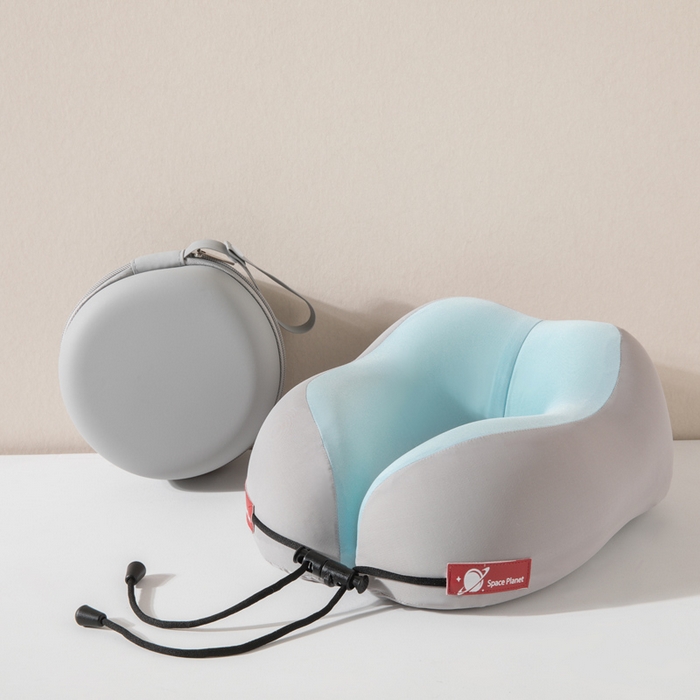 91家纺网 家纺一手货源 找家纺 （总）凡星枕业2025新款凉感U型枕记忆枕便携护颈枕