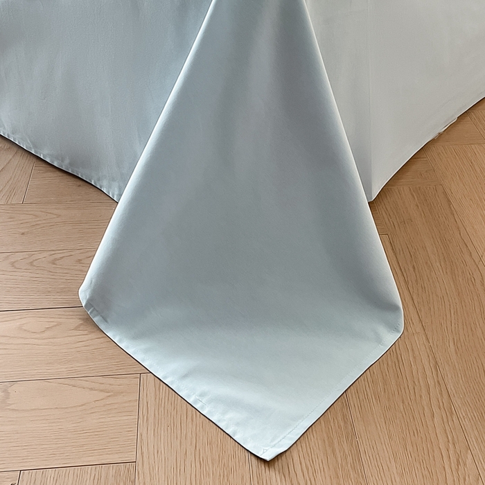 91家纺网 家纺一手货源 找家纺 禾时 2025新款全棉纯棉大版磨毛数码印花四件套(32x21磨毛） 花颜悦色（绿）