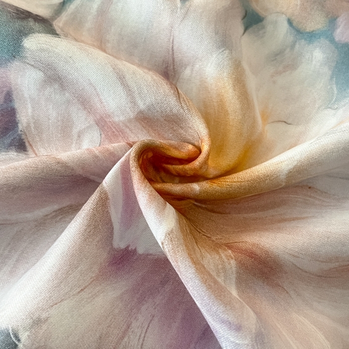 91家纺网 家纺一手货源 找家纺 禾时 2025新款全棉纯棉大版磨毛数码印花四件套(32x21磨毛） 花颜悦色（绿）