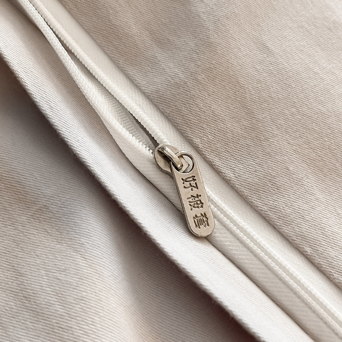 91家纺网 家纺一手货源 找家纺 禾时 2025新款全棉纯棉大版磨毛数码印花四件套(32x21磨毛） 悦染花溪（绿）