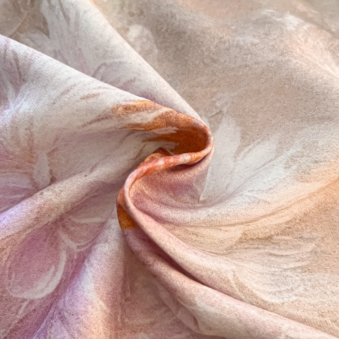 91家纺网 家纺一手货源 找家纺 禾时 2025新款全棉纯棉大版磨毛数码印花四件套(32x21磨毛） 洛神旋舞（绿）