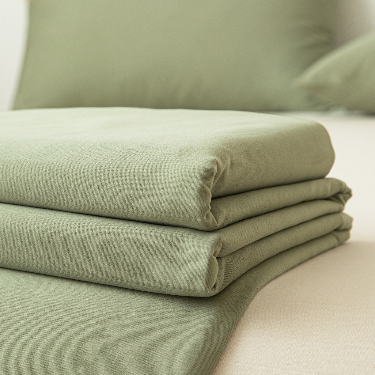 91家纺网 家纺一手货源 找家纺 （总）眠博士 2025新款全棉纯棉纯色磨毛枕套单品枕套单件单枕套