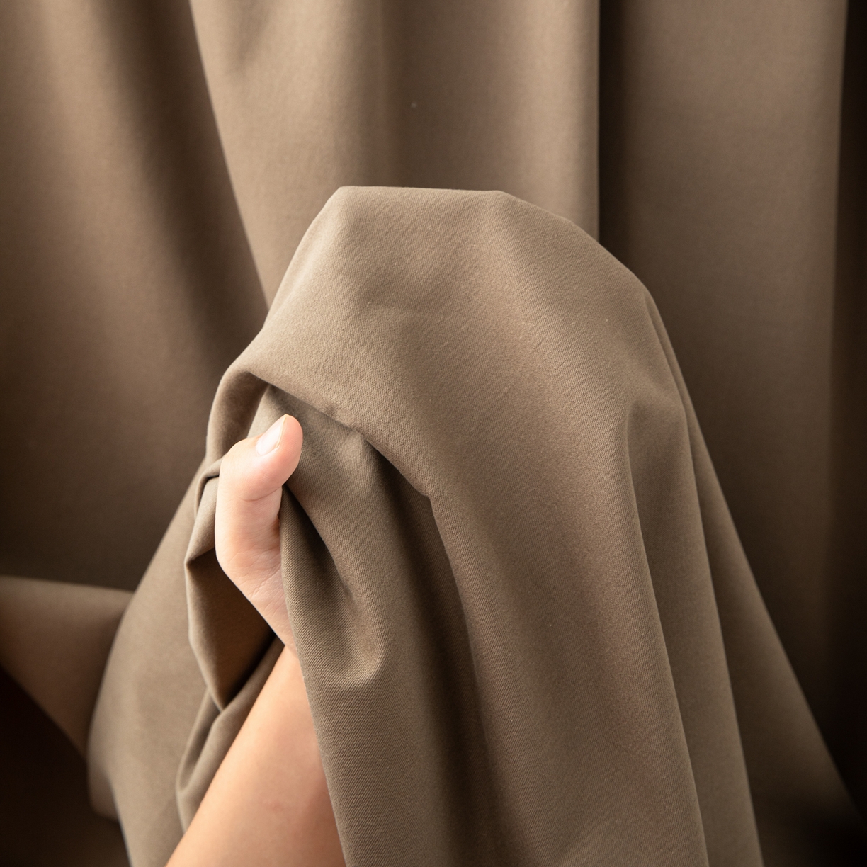 91家纺网 家纺一手货源 找家纺 眠博士 2025新款全棉纯棉纯色磨毛枕套单品枕套单件单枕套 磨毛枕套-陶瓷咖