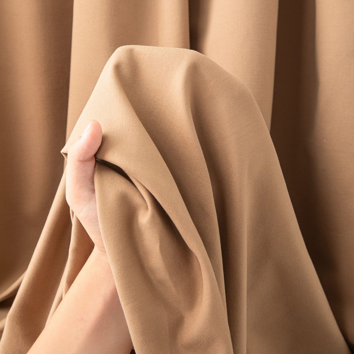 91家纺网 家纺一手货源 找家纺 眠博士 2025新款全棉纯棉纯色磨毛枕套单品枕套单件单枕套 磨毛枕套-陶瓷卡其