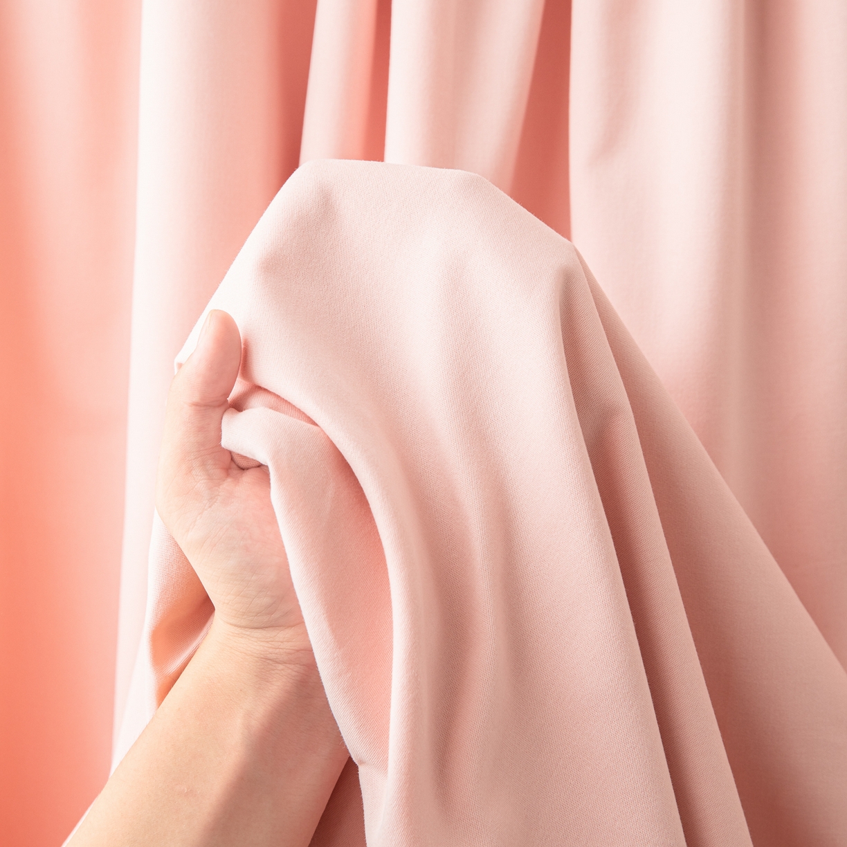 91家纺网 家纺一手货源 找家纺 眠博士 2025新款全棉纯棉纯色磨毛枕套单品枕套单件单枕套 磨毛枕套-陶瓷粉