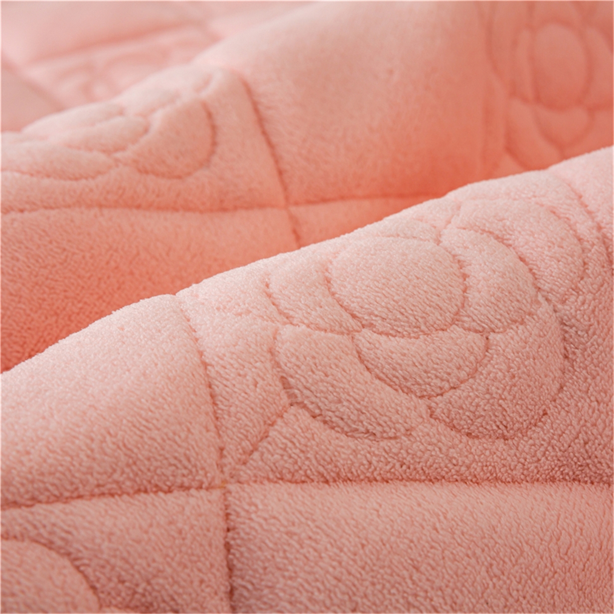 91家纺网 家纺一手货源 找家纺 正邦家纺 2025新款学生宿舍上下铺牛奶绒刺绣玫瑰花夹棉床垫床护垫床褥子 仙桃粉