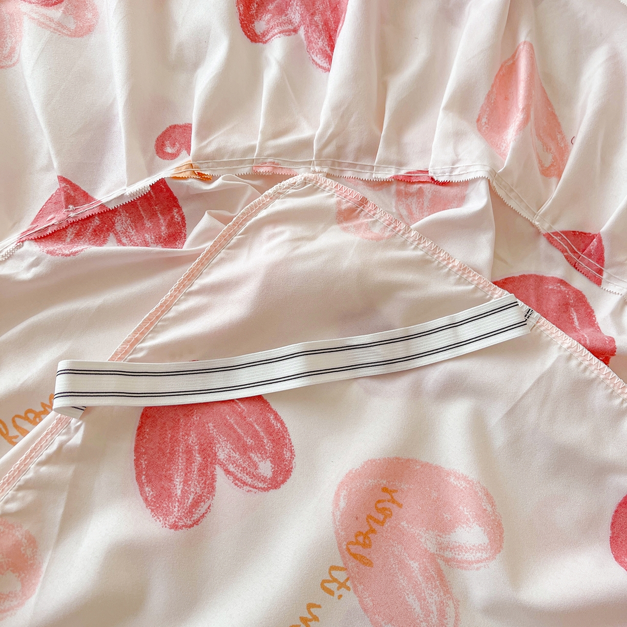 91家纺网 家纺一手货源 找家纺 笠裙家纺 2025新款磨毛S边韩版防滑床裙单床裙床裙单件 心尚