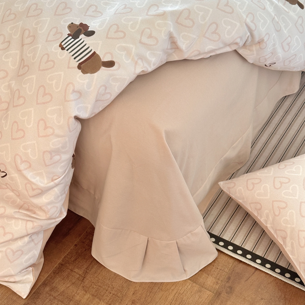 91家纺网 家纺一手货源 找家纺 优彩 2025新款数码印花全棉纯棉磨毛四件套 旺趣