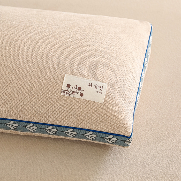 91家纺网 家纺一手货源 找家纺 佳合枕芯 2025新款新品麻绒大号小号全荞麦枕头枕芯 麻绒-米色