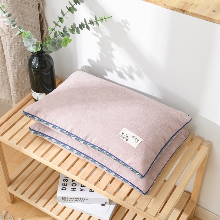 91家纺网 家纺一手货源 找家纺 佳合枕芯 2025新款新品麻绒大号小号全荞麦枕头枕芯 麻绒-粉色