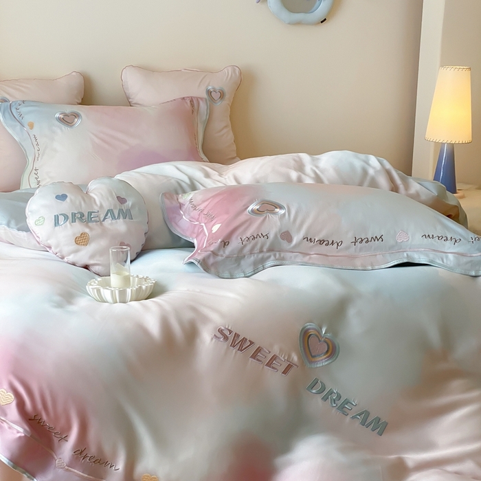 91家纺网 家纺一手货源 找家纺 （总）星野 2025新款秋冬澳棉纯棉四件套-有点甜