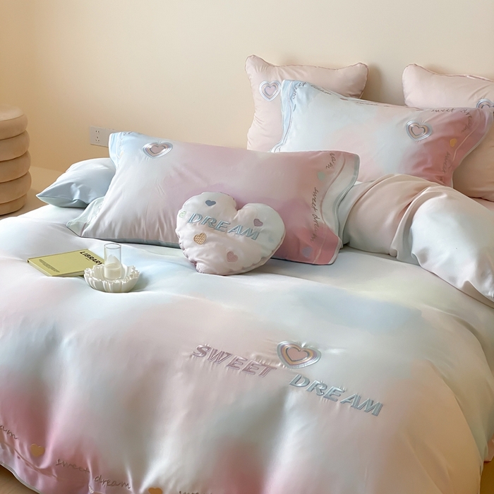 91家纺网 家纺一手货源 找家纺 （总）星野 2025新款秋冬澳棉纯棉四件套-有点甜