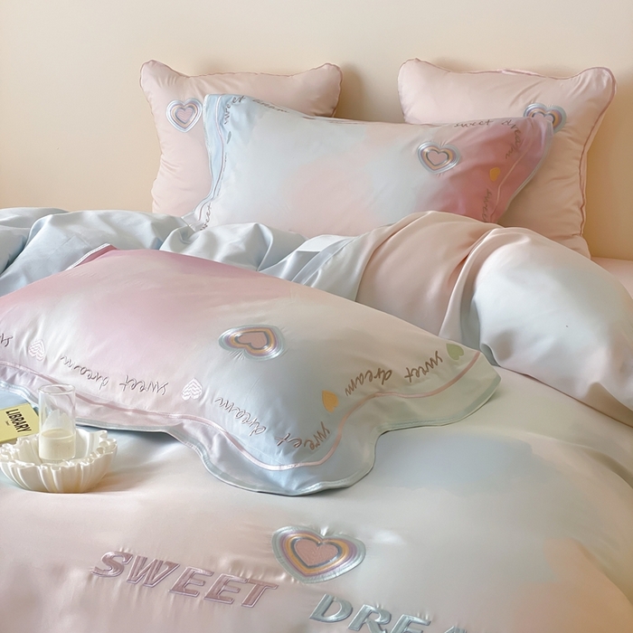 91家纺网 家纺一手货源 找家纺 （总）星野 2025新款秋冬澳棉纯棉四件套-有点甜