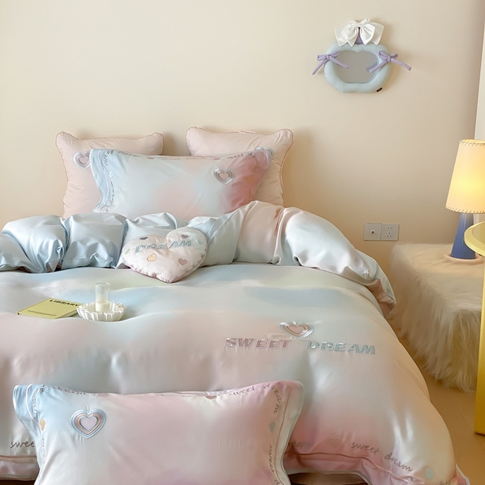 91家纺网 家纺一手货源 找家纺 （总）星野 2025新款秋冬澳棉纯棉四件套-有点甜