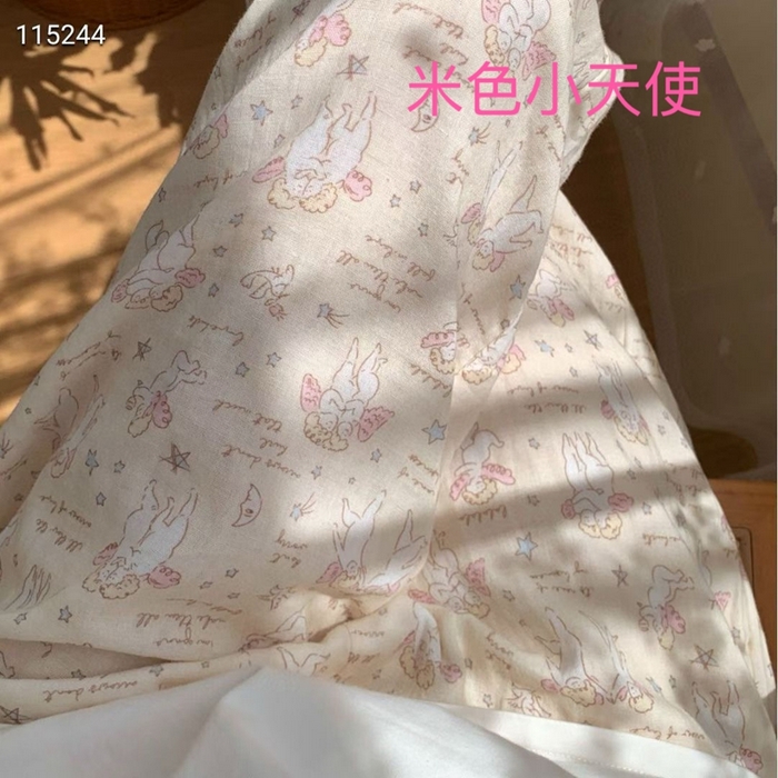 91家纺网 家纺一手货源 找家纺 （总）妍景家居生活馆 2025新款全棉纯棉纱布单长裤