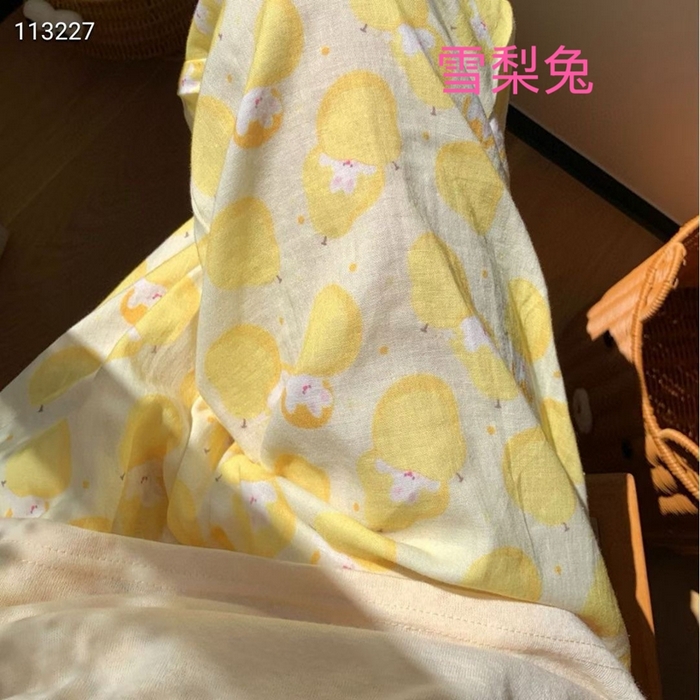 91家纺网 家纺一手货源 找家纺 （总）妍景家居生活馆 2025新款全棉纯棉纱布单长裤