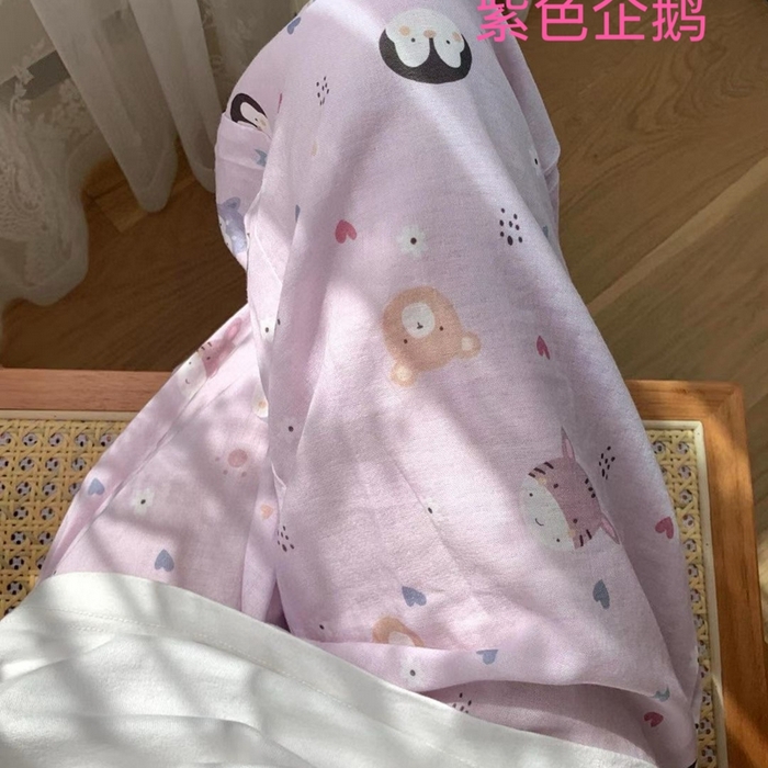 91家纺网 家纺一手货源 找家纺 （总）妍景家居生活馆 2025新款全棉纯棉纱布单长裤