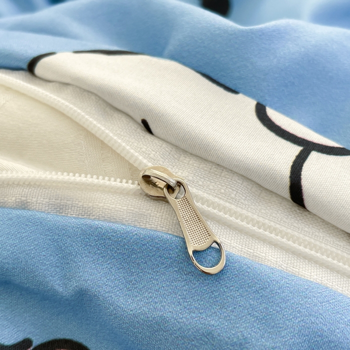 91家纺网 家纺一手货源 找家纺 曼陀罗 2025新款大版混搭四件套 大版-狗狗乐园