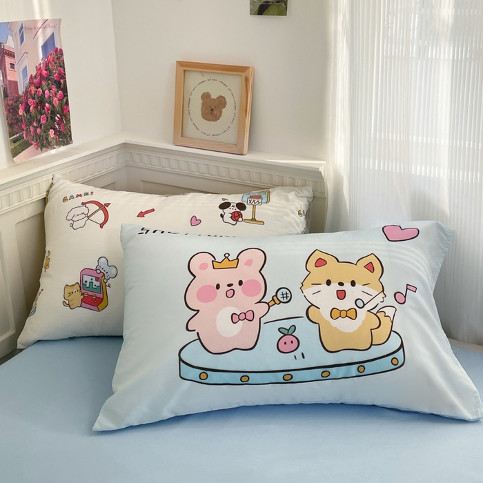 91家纺网 家纺一手货源 找家纺 曼陀罗 2025新款大版混搭四件套 大版-欢乐园