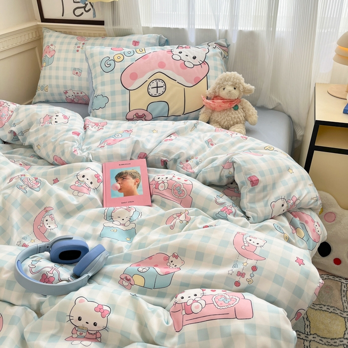 91家纺网 家纺一手货源 找家纺 曼陀罗 2025新款大版混搭四件套 大版-凯蒂之家